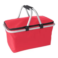 Gift Campaign Cestino da picnic pieghevole in poliestere con manico in EVA></noscript> Borse Termiche