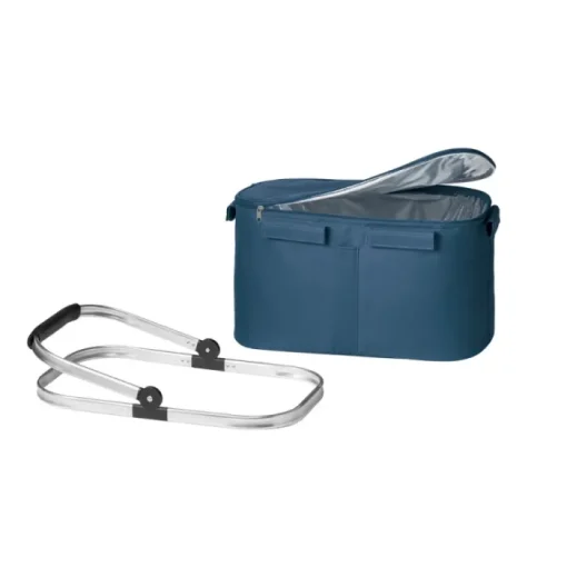 Gift Campaign Cestino picnic termico pieghevole con zip manico rinforzato Shopper> Borse Termiche