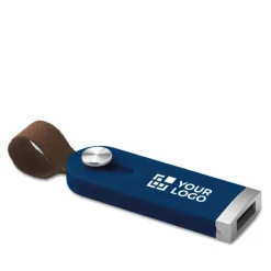 Gift Campaign Chiavetta USB di plastica con occhiello in pelle USB Slide Flash></noscript> Chiavette Usb Economiche