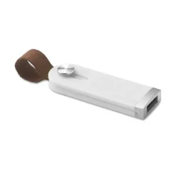 Gift Campaign Chiavetta USB di plastica con occhiello in pelle USB Slide Flash></noscript> Chiavette Usb Economiche