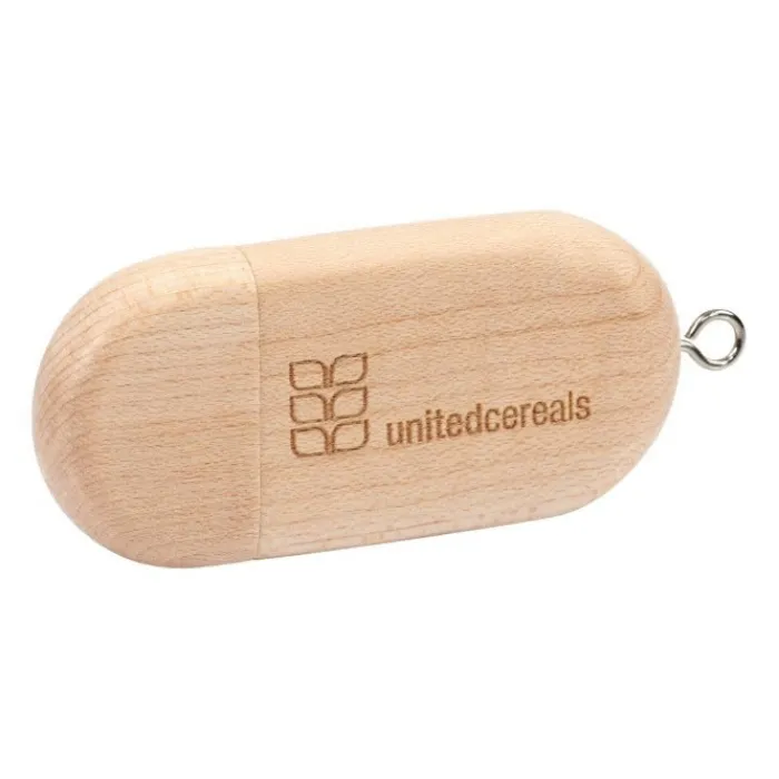 Gift Campaign Chiavette USB 3.0 personalizzate in legno chiusura magnetica OVALE 3.0> Gadget Ecologici|Chiavette Usb Ecologiche