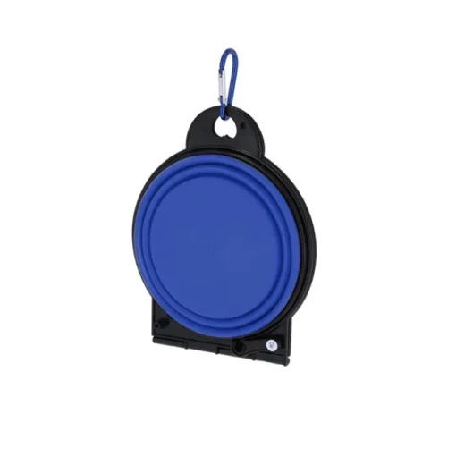 Gift Campaign Ciotola pieghevole doppia da 450 ml per animali con moschettone> Gadget Per Animali