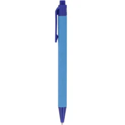 Gift Campaign Classica penna a scatto in plastica riciclata con inchiostro blu><noscript><img width=