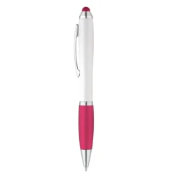 Gift Campaign Classica penna promozionale bianca inchiostro blu Toptouch> Penne Touch|Penne Di Plastica
