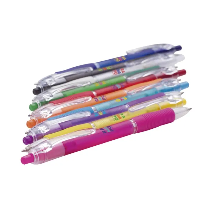 Gift Campaign Colorate penne di plastica con logo inchiostro blu BIC® Click> Penne Bic®|Penne Di Plastica