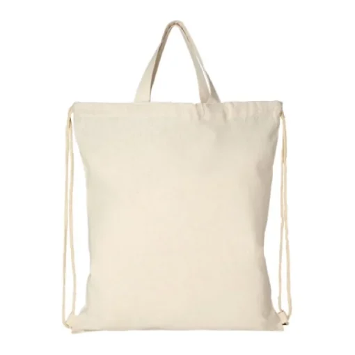 Gift Campaign Colorati zainetti a sacca promozionali tessuto riciclato 210 g/m2 Retro> Shopper In Cotone Personalizzate