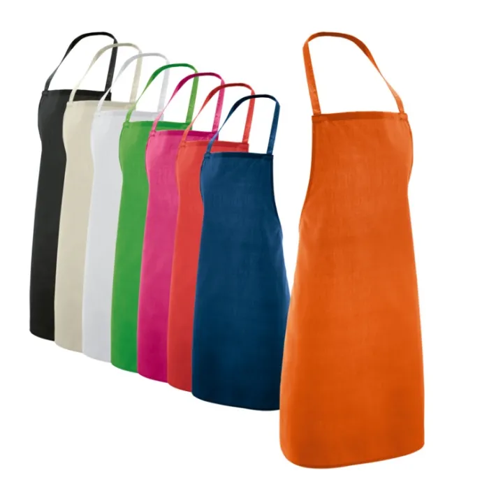 Gift Campaign Colorato grembiule in cotone e poliestere da 180 g/m2 Gourmet> Grembiuli Personalizzati