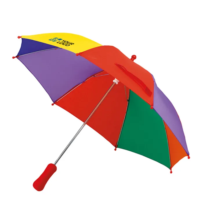 Gift Campaign Colorato ombrello infantile con apertura manuale Ø68 Color Splash> Ombrelli Classici