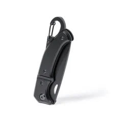 Gift Campaign Coltellini con logo lama fustellata in acciaio e moschettone Inox Clip><noscript><img width=