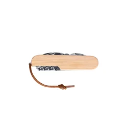 Gift Campaign Coltellini svizzeri personalizzati in bambù e acciaio inox con cordino><noscript><img width=