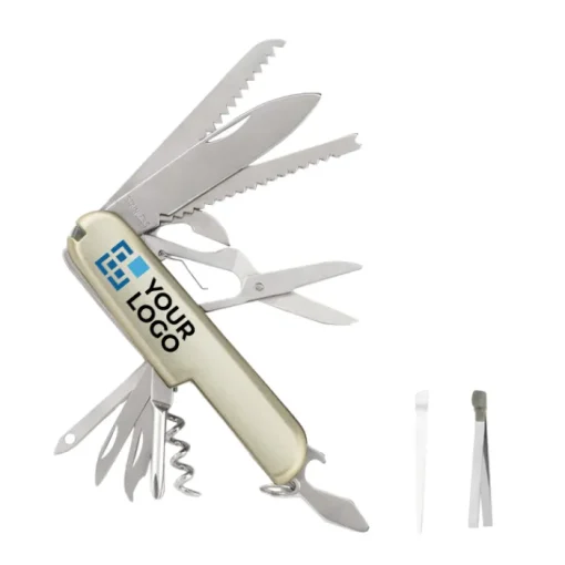 Gift Campaign Coltellino svizzero personalizzato 13 funzioni tascabile Rebel> Coltellini