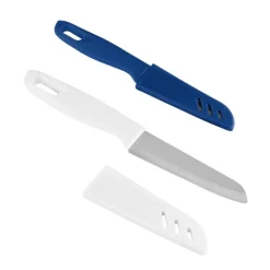 Gift Campaign Coltello promozionale in acciaio inox con manico e cappuccio Basic></noscript> Altri Utensili Da Cucina
