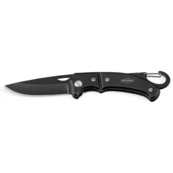 Gift Campaign Coltello tascabile in acciaio con chiusura di sicurezza e moschettone> Coltellini