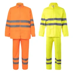 Gift Campaign Completo antipioggia in poliestere con riflettenti 130 g/m2 Velilla></noscript> Impermeabili