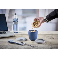 Gift Campaign Contenitore a forma di vasetto 700ml MEPAL Ellipse Breakfast><noscript><img width=