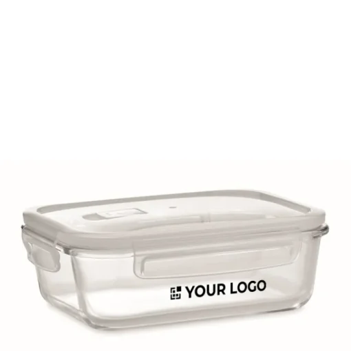 Gift Campaign Contenitore personalizzato in vetro con chiusura ermetica 900ml Crystal> Gadget Ecologici|Porta Pranzo
