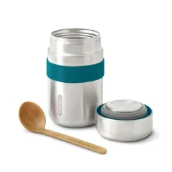 Gift Campaign Contenitore termico in acciaio inox anti perdita Black+Blum da 400ml></noscript> Porta Pranzo