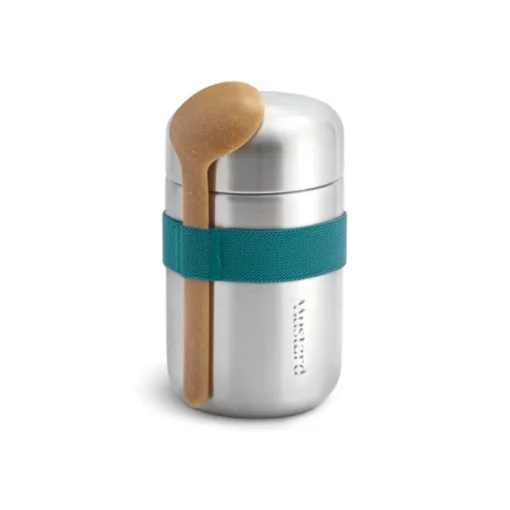 Gift Campaign Contenitore termico in acciaio inox anti perdita Black+Blum da 400ml> Porta Pranzo