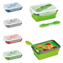 Gift Campaign Contenitori per alimenti personalizzabili in silicona 640ml Functional></noscript> Gadget Per La Scuola|Porta Pranzo