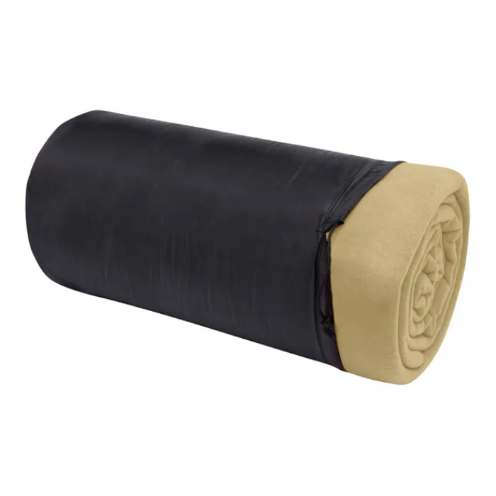 Gift Campaign Coperta a quadri in pile con borsa per il trasporto 200 g/m2> Coperte