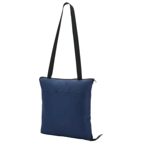 Gift Campaign Coperta da picnic pieghevole in poliestere che si trasforma in Shopper> Coperte