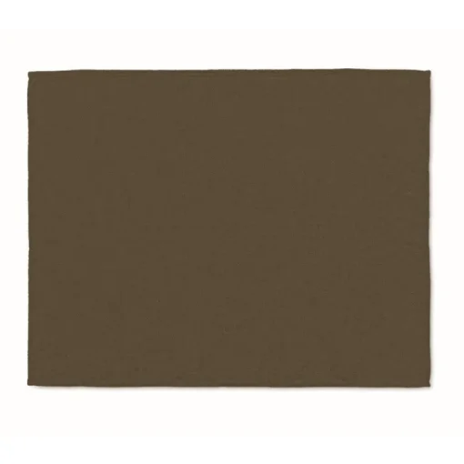 Gift Campaign Coperta in flanella con nastro e cartoncino con logo 280 g/m2 Nap RPET> Coperte