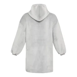 Gift Campaign Coperta in flanella di poliestere con design a felpa con tasca></noscript> Coperte