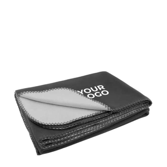 Gift Campaign Coperta in pile bicolore a due strati realizzata in poliestere 300g/m2> Coperte