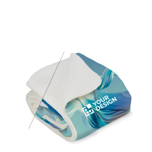 Gift Campaign Coperta in pile ultra morbido per sublimazione da 510 g/m2 Sherpa> Coperte