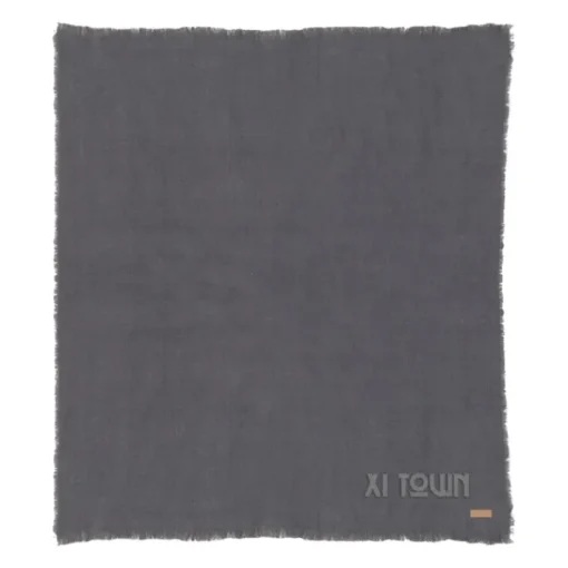 Gift Campaign Coperta personalizzata ecologica con frange ai bordi Ukiyo> Coperte