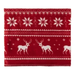 Gift Campaign Coperta promozionale natalizia e cinturino con logo 180 g/m2 Reindeer></noscript> Coperte