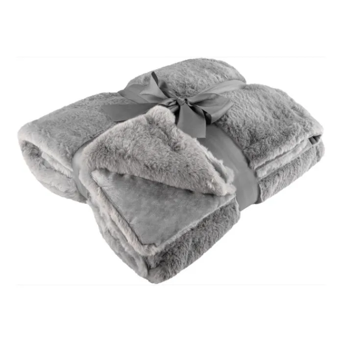 Gift Campaign Coperte con logo morbide di alta qualità doppia grammatura Couch> Coperte