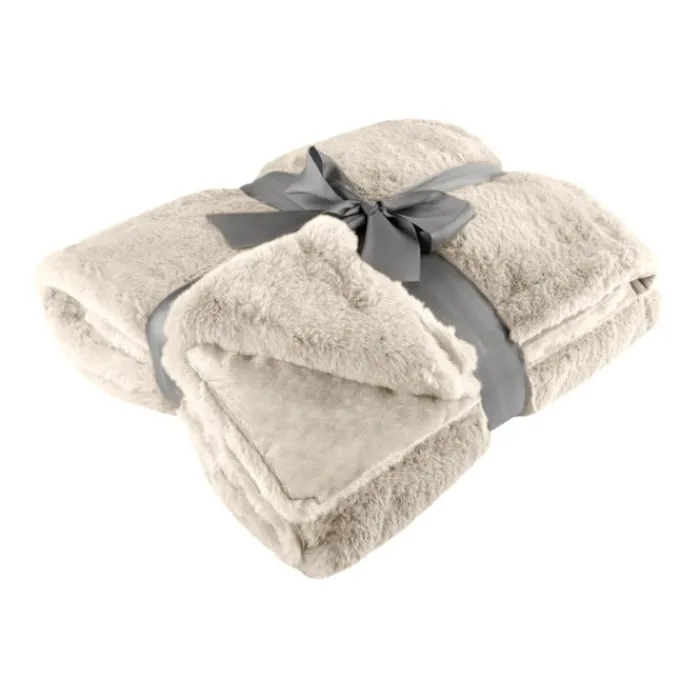 Gift Campaign Coperte con logo morbide di alta qualità doppia grammatura Couch> Coperte