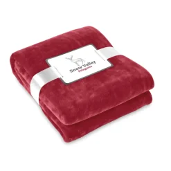 Gift Campaign Coperte in flanella con nastro e biglietto personalizzabile Verbier></noscript> Coperte