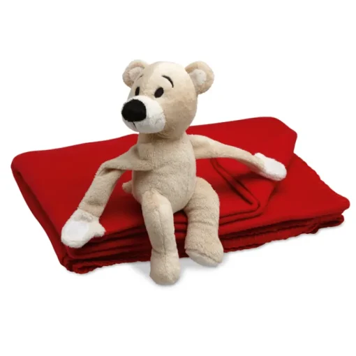 Gift Campaign Coperte personalizzate in pile in tanti colori con peluche orso Oso> Regali Per Bambini|Coperte
