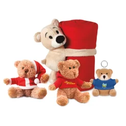 Gift Campaign Coperte personalizzate in pile in tanti colori con peluche orso Oso></noscript> Regali Per Bambini|Coperte