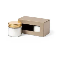 Gift Campaign Coppia di 2 candele personalizzate profumate ai fiori di Fresia></noscript> Candele