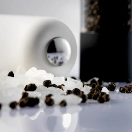 Gift Campaign Coppia di macina sale e pepe elettrico in ABS con finitura in gomma> Altri Utensili Da Cucina