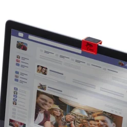 Gift Campaign Copri webcam personalizzato con pulisci schermo integrato Clip></noscript> Copri Webcam|Gadget Per L'Ufficio
