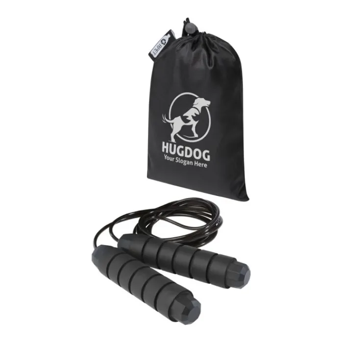 Gift Campaign Corda per saltare professionale per adulti con sacchetto Adjust Colors> Gadget Palestra