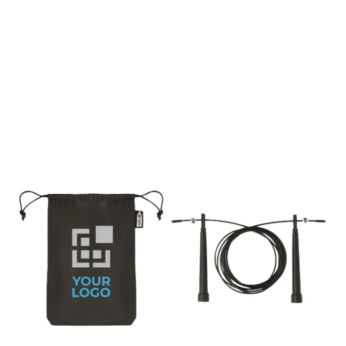 Gift Campaign Corda per saltare regolabile con trattamento in PVC e custodia Adjust> Gadget Palestra