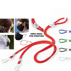 Gift Campaign Cordino per mascherine ganci di sicurezza e clip 5 colori Corporative></noscript> Gadget Per Medici E Infermieri