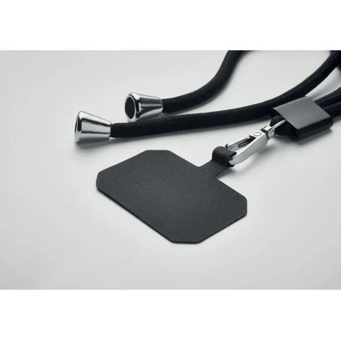 Gift Campaign Cordino tubolare porta telefono in RPET di colore> Lanyard E Porta Badge Personalizzati