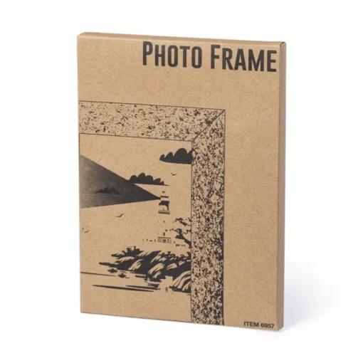 Gift Campaign Cornice rettangolare personalizzabile in sughero 10x15cm Cork> Gadget Per L'Ufficio