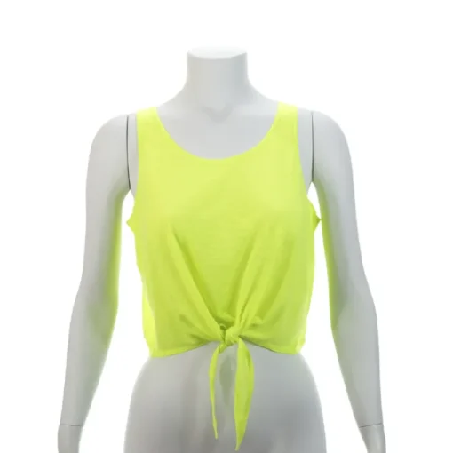 Gift Campaign Crop top da donna con nodo in in morbido poliestere 130 g/m2> Gadget Palestra|Magliette Personalizzate