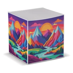 Gift Campaign Cubo post-it con 840 foglietti lisci certificati FSC 10x10x10 cm></noscript> Block Notes