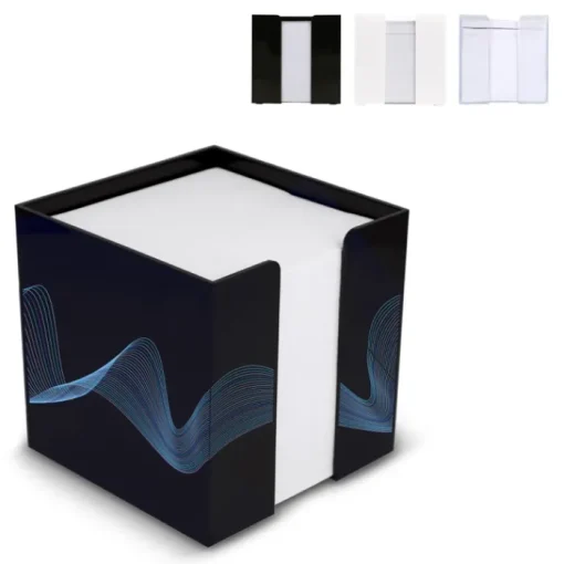 Gift Campaign Cubo post-it con 800 foglietti lisci FSC in scatola cubica 10x10x10 cm> Block Notes