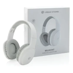 Gift Campaign Cuffie pieghevoli della Urban Vitamin comode da indossare Belmont></noscript> Gadget Palestra|Cuffie Personalizzate