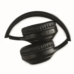 Gift Campaign Cuffie pieghevoli wireless con logo in sacchetto di cotone Rock></noscript> Cuffie Personalizzate