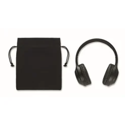 Gift Campaign Cuffie pieghevoli wireless con logo in sacchetto di cotone Rock></noscript> Cuffie Personalizzate